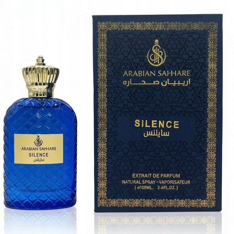 Premium Men's Arabic Perfume 100 ml EDP - Arabian Sahhare SILENCE Packaging status original