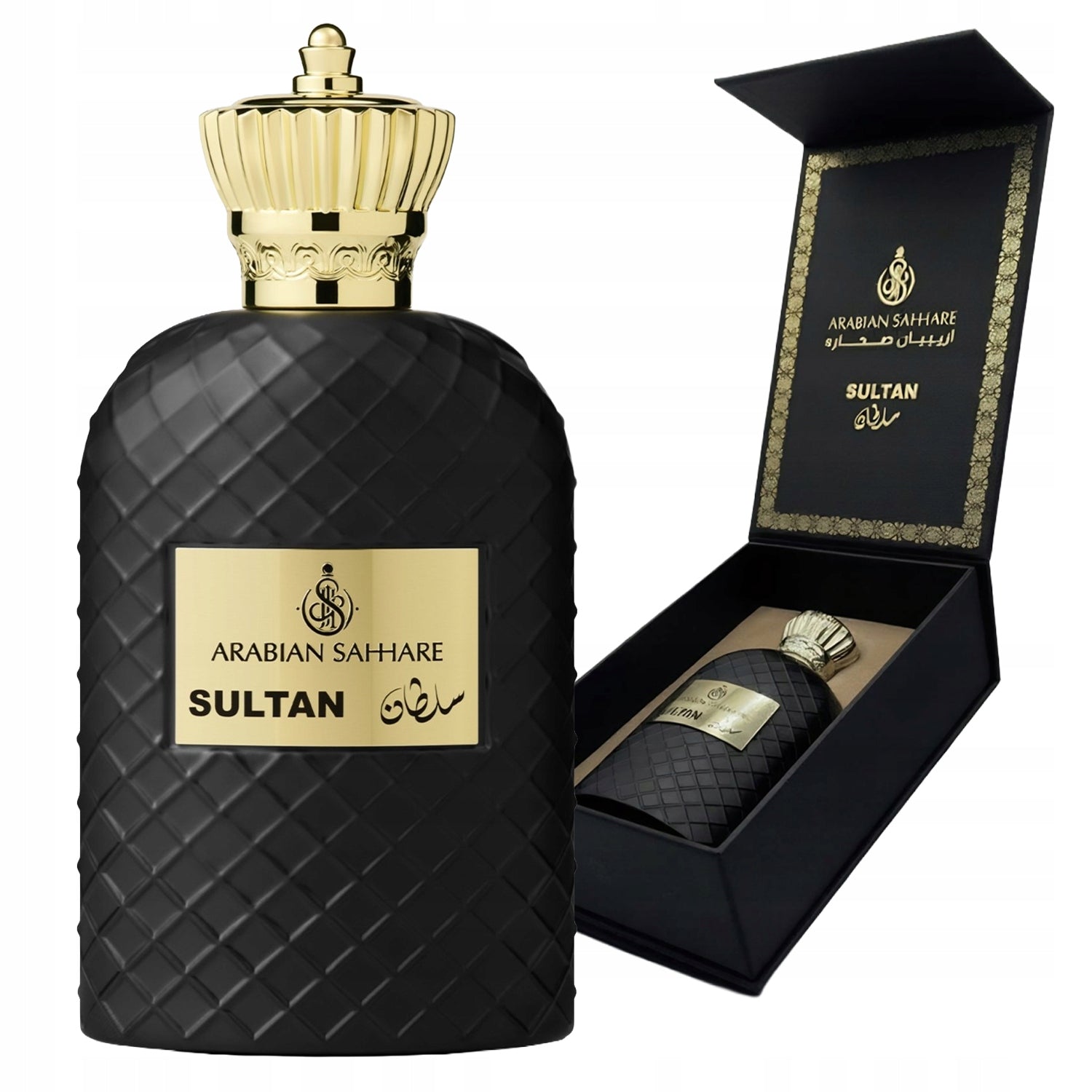 Premium Men's Arabic Perfume 100 ml EDP - Arabian Sahhare SULTAN Packaging status original
