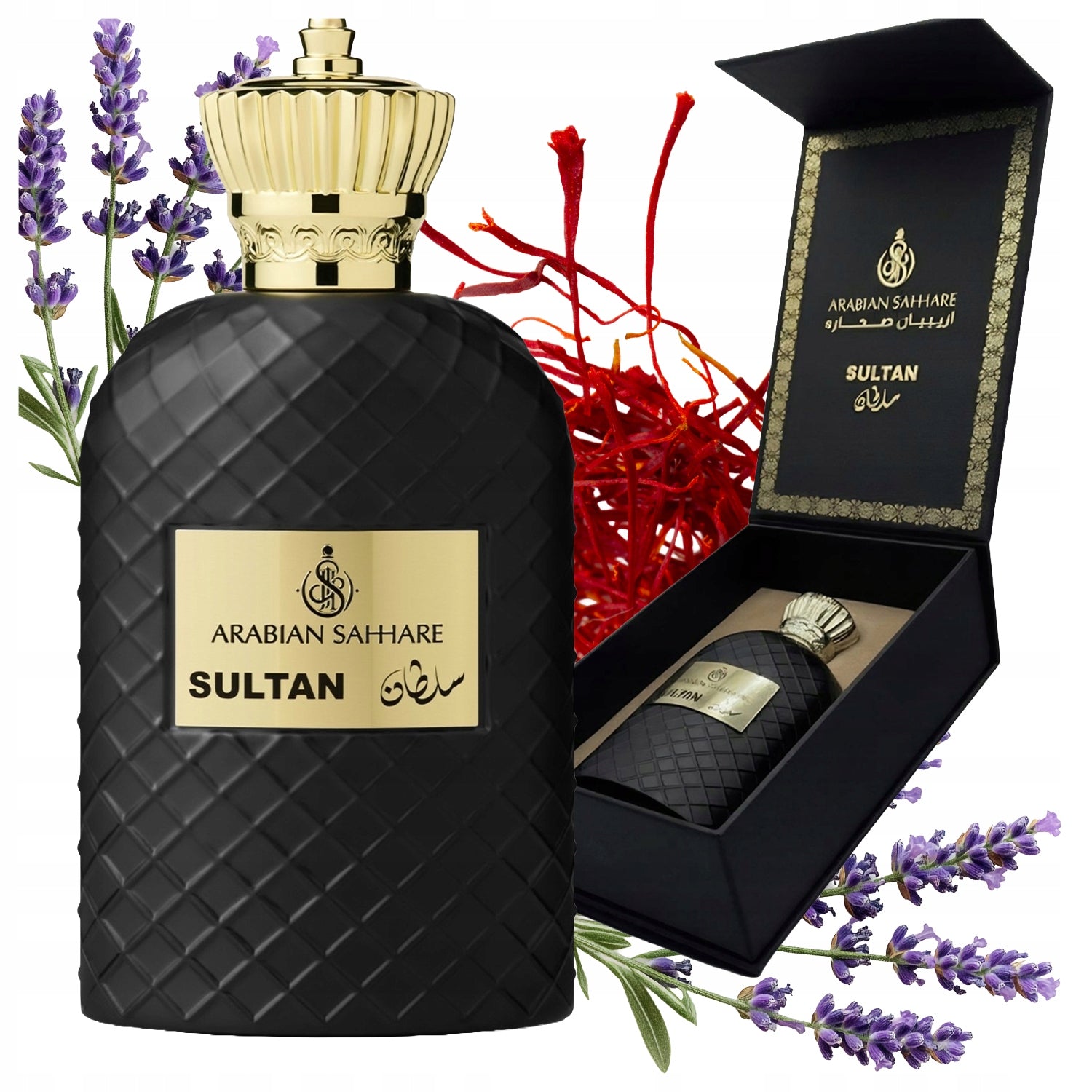 Premium Men's Arabic Perfume 100 ml EDP - Arabian Sahhare SULTAN