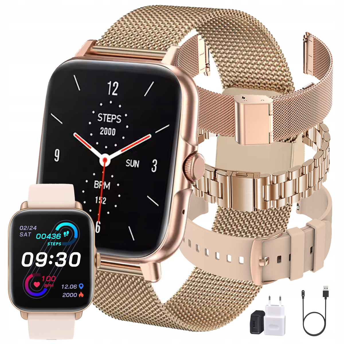 Premium Smartwatch - Perfect for Gift, 1.7'' HD, Talk and Health EAN (GTIN) 5906335567094
