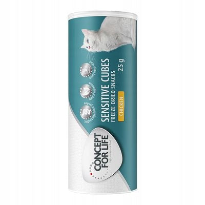 Premium Snacks for Adult Cats Concept for Life Sensitive 25g