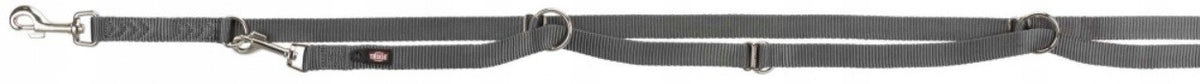 Premium adjustable leash, L- XL: 2. 00 m/ 25 mm, graphite Trixie Manufacturer code TX200616