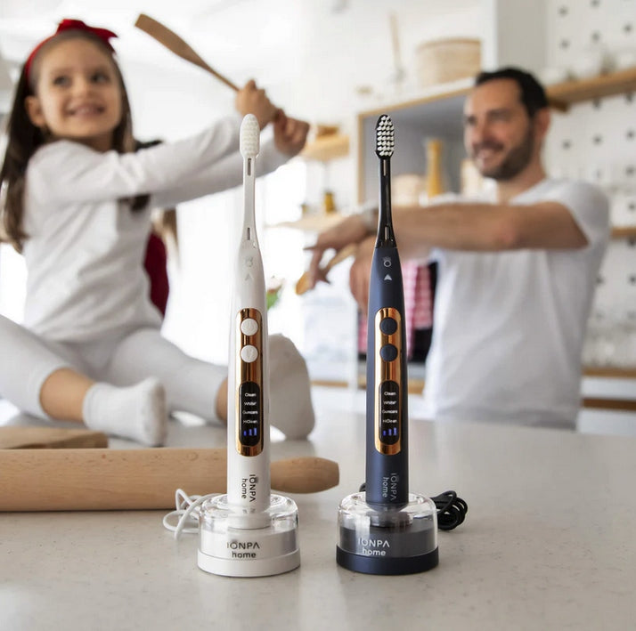 Premium ionic sonic toothbrush, TESLA IONPA HOME PREMIUM navy blue Manufacturer code 700583