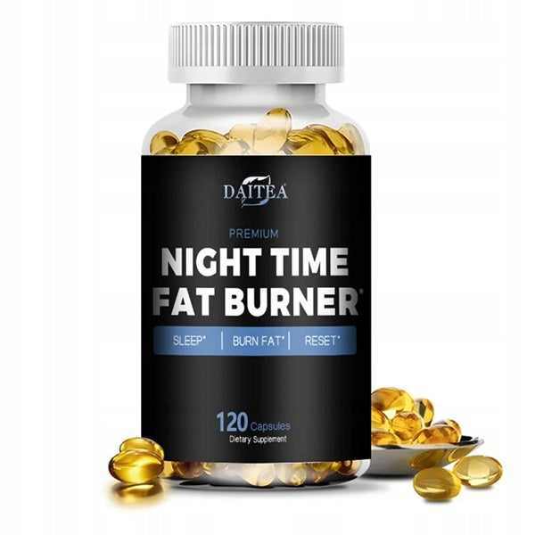Premium night fat burner, supports weight control, natural skł