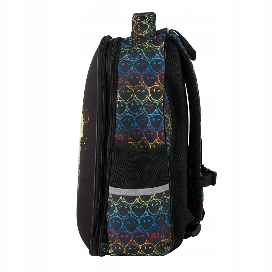 Premium school backpack SmileyWorld Paso black roomy class 1-3 children EAN (GTIN) 5903162124933