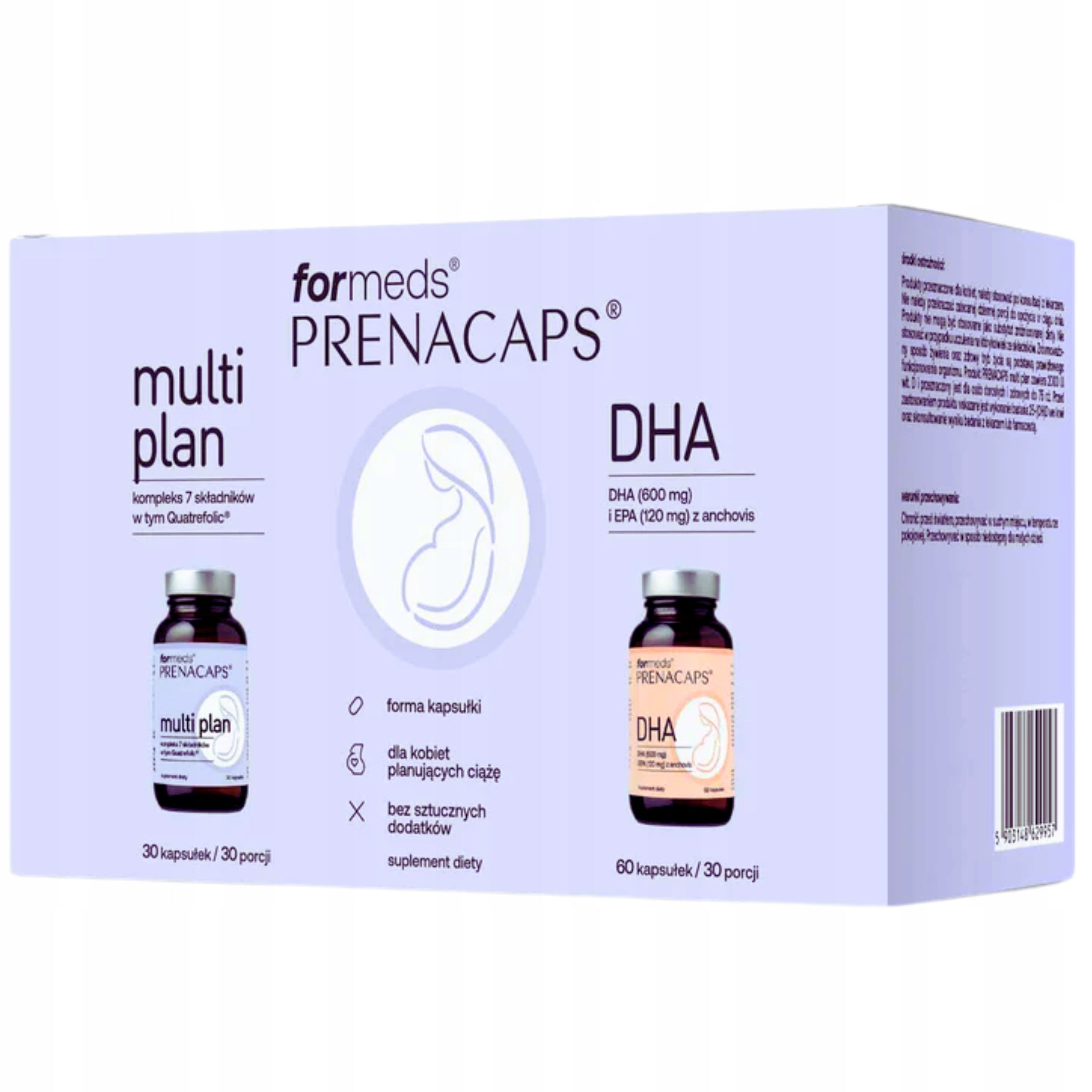 Prenacaps MultiPlan + DHA FORMEDS EAN (GTIN) 5903148629957