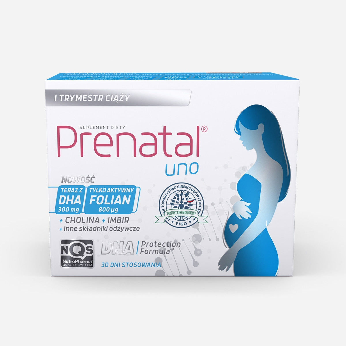 Prenatal UNO Active Folate Omega DHA Acids And Pregnancy Trimester