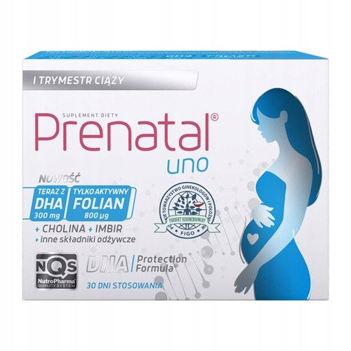 Prenatal Uno, capsules, 60 pcs (30 pcs. 30 pcs.)
