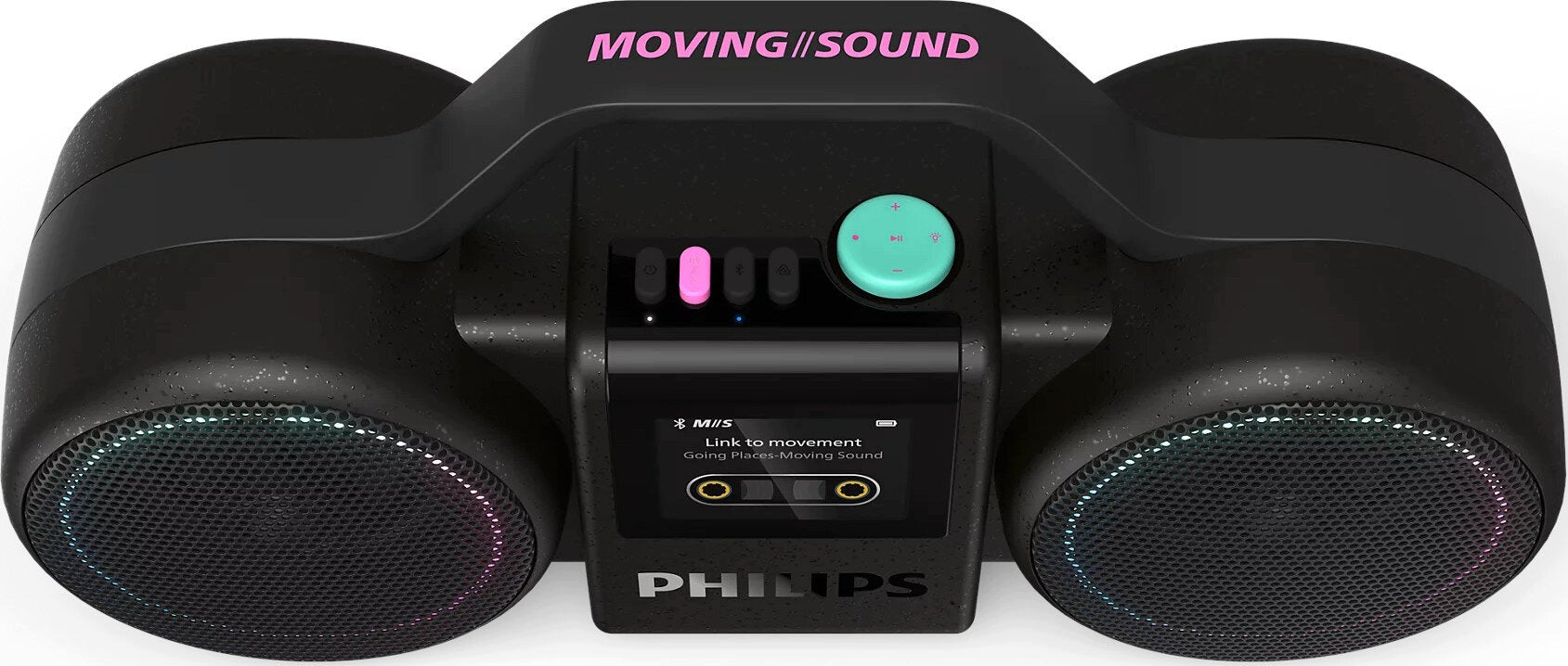 Přenosný reproduktor Philips TAMS60B/00 černý 60 W Model other