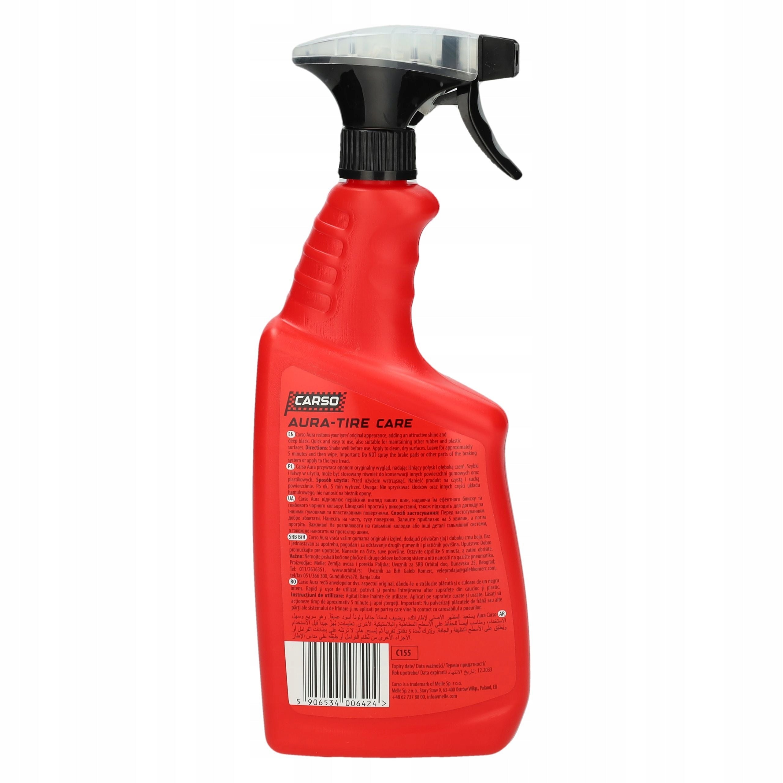 Preparation for Shining Tire Carso Tire Care 700ml Manufacturer's catalog number C155