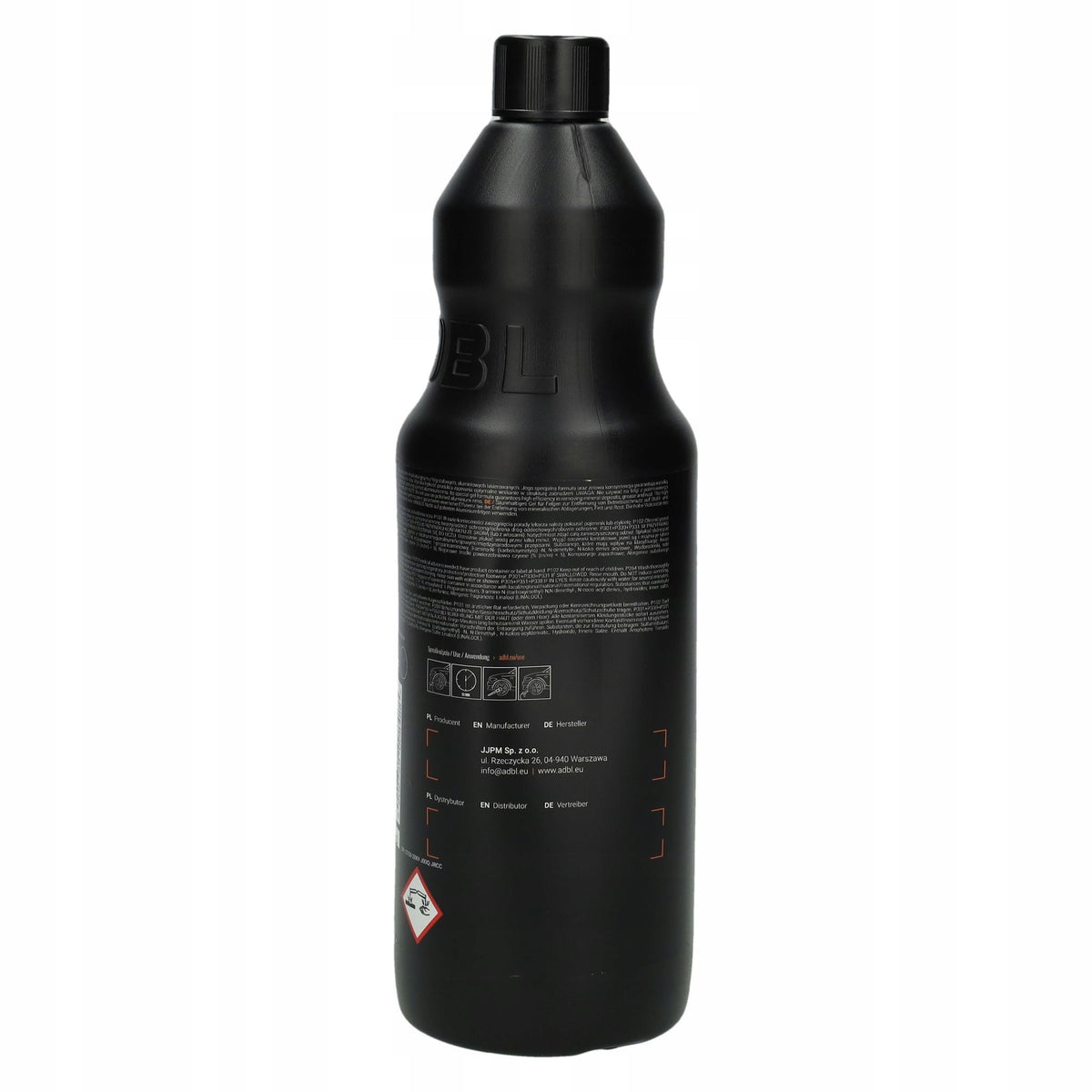 Preparation for Washing Wheels ADBL Wheel Warrior Gel Acid Gel 1L Packaging status original