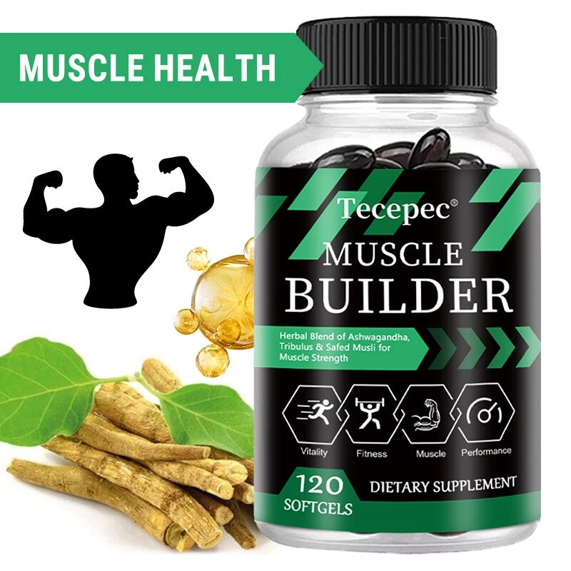 Preparation for muscle mass with Tribulus and Ashwagandha – for strength and endurance Packaging status original