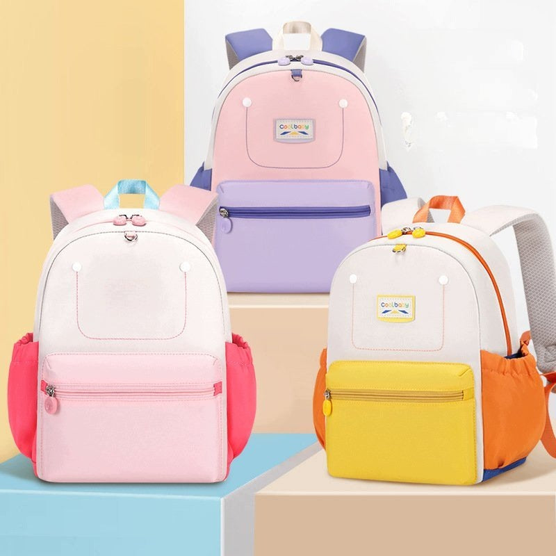 Preschool Kids Backpack 1-4 Grade Oxford Carousel Small Resistant Brand no brand