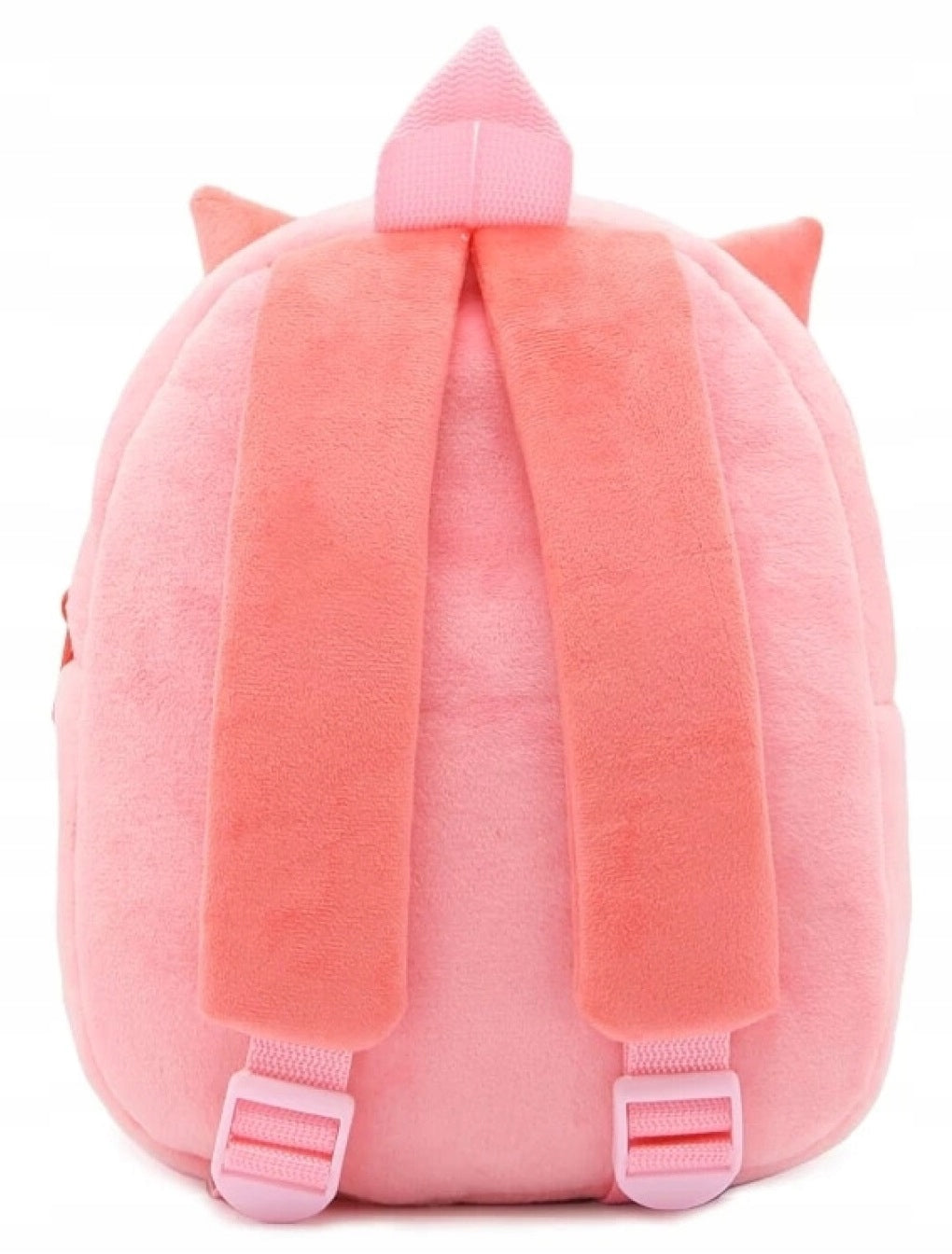 Preschool backpack for preschoolers, pattern with pink cat, 26x24x10 Color pink