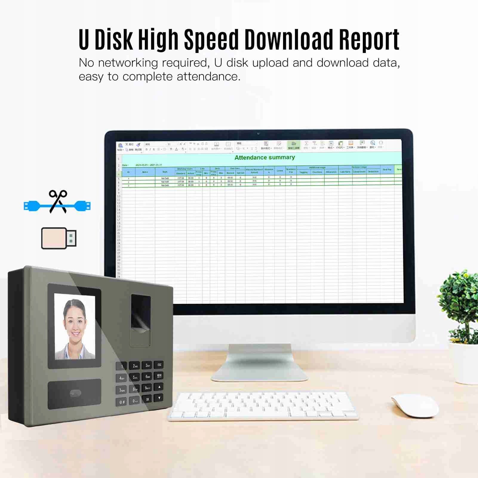 Presence of machine High resolution 2,8 inches TFT screen Large 6U