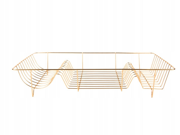 Present Time Linea metal drip tray, PT3258GD gold Type one-tier