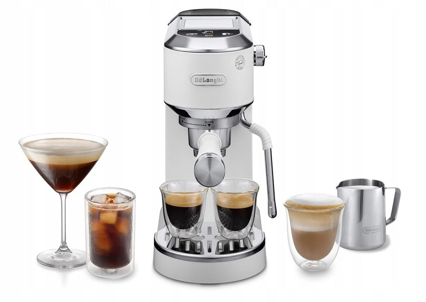 Pressure Coffee Maker frother Dedica DeLonghi EC890.WI Manufacturer code EC890.WI
