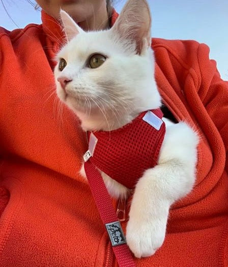 Pressure-Free Harness Pelo for Cat Adjustable Mesh 2 Buckles 34w R.3 S Manufacturer code 5903900210232