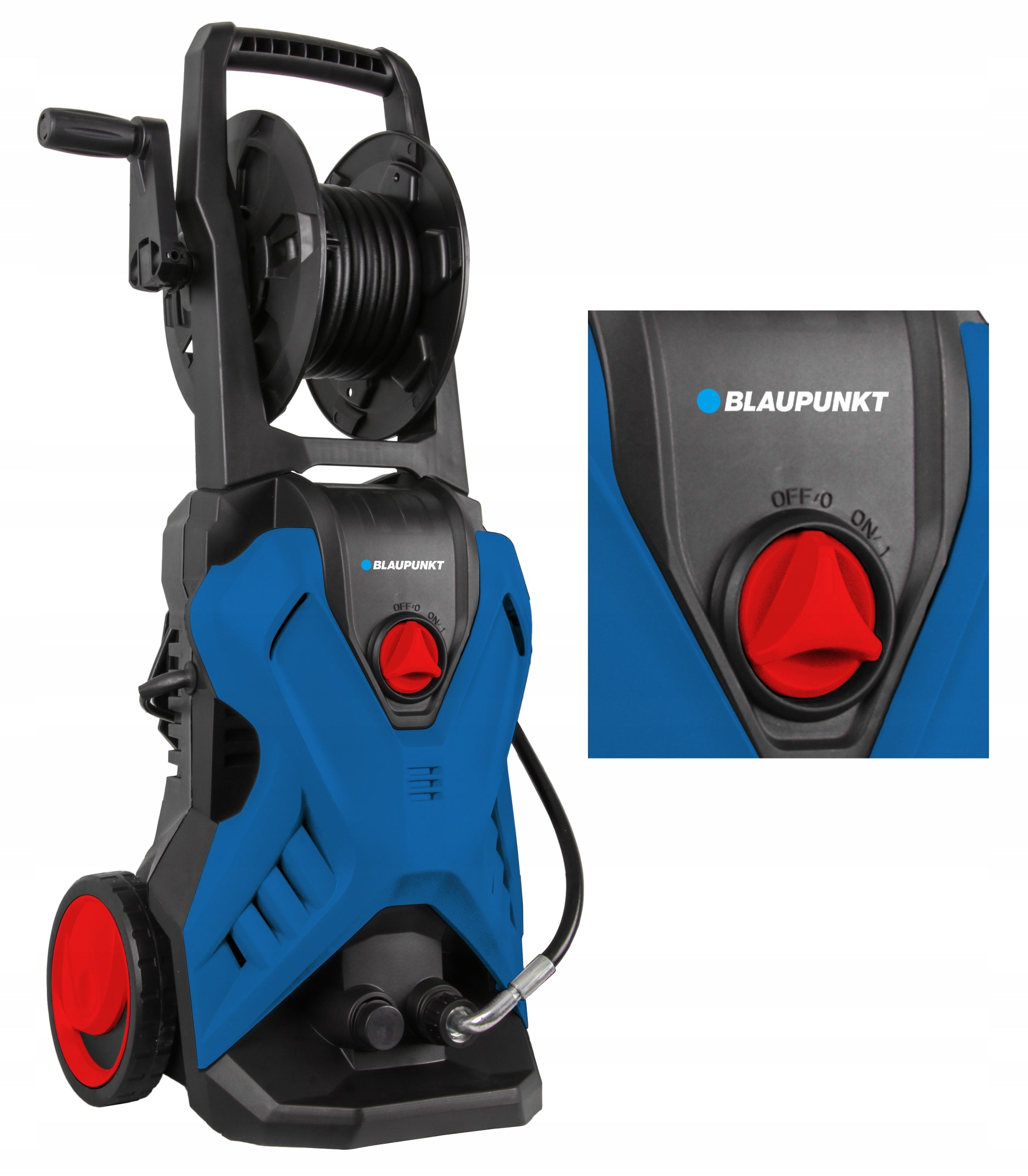 Pressure Washer 180 Bar Aluminum Pump Strong 2300W Brush BLAUPUNKT EAN (GTIN) 5901750506604