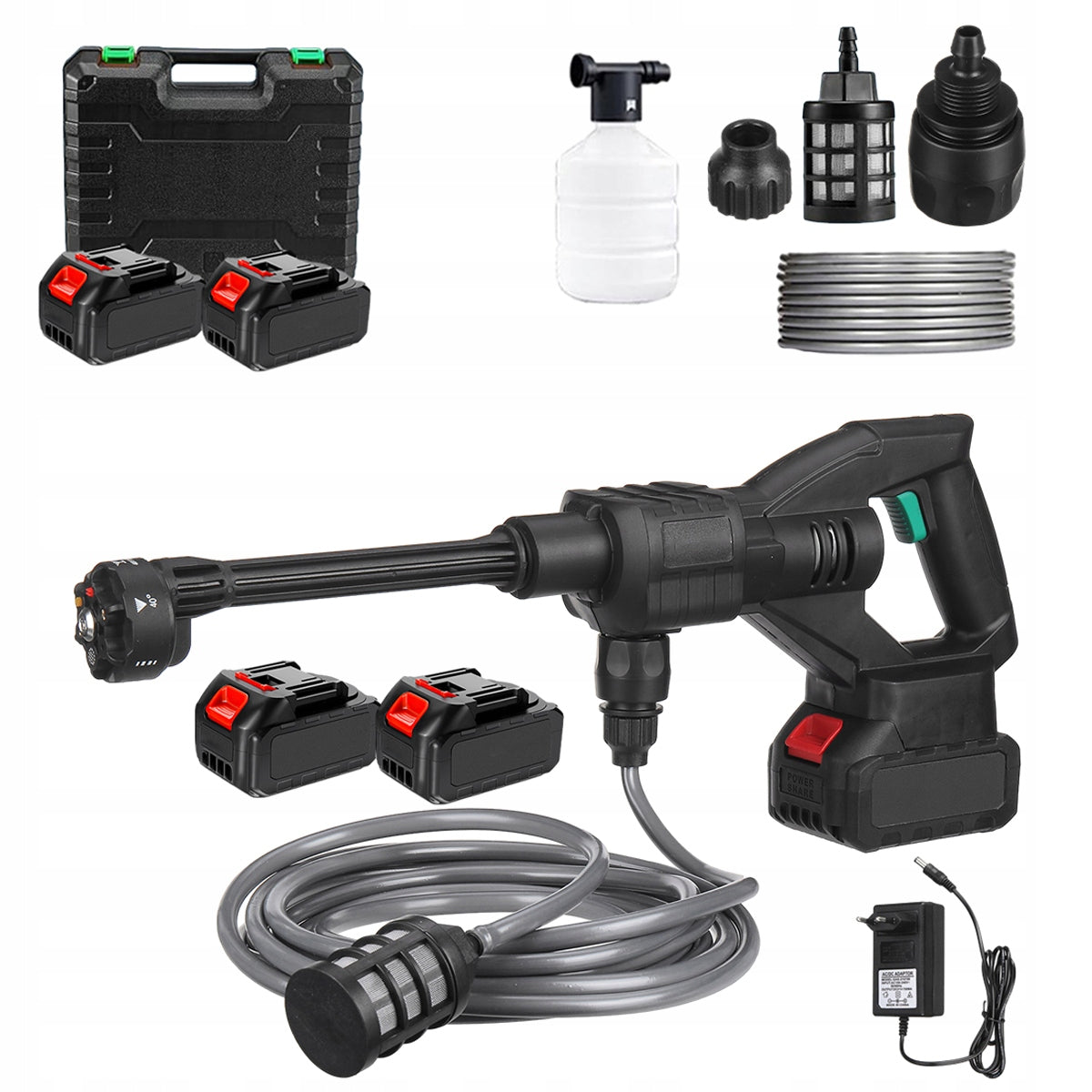 Pressure Washer Cordless 1000w Car Cleaning Tool