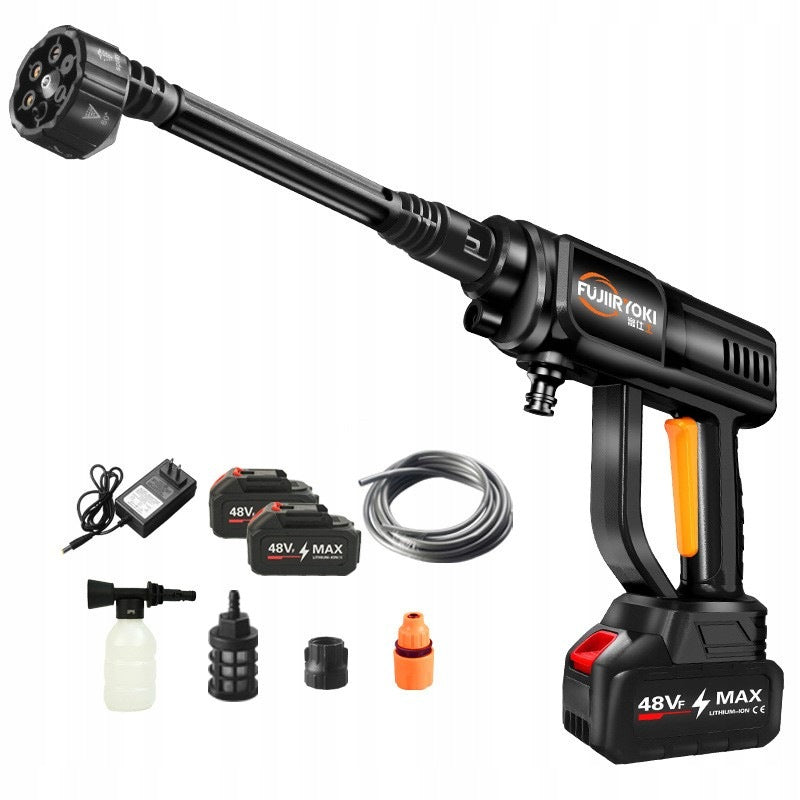 Pressure Washer Cordless 2x AKU 65 bar 48V 4AH Multifunction Nozzle