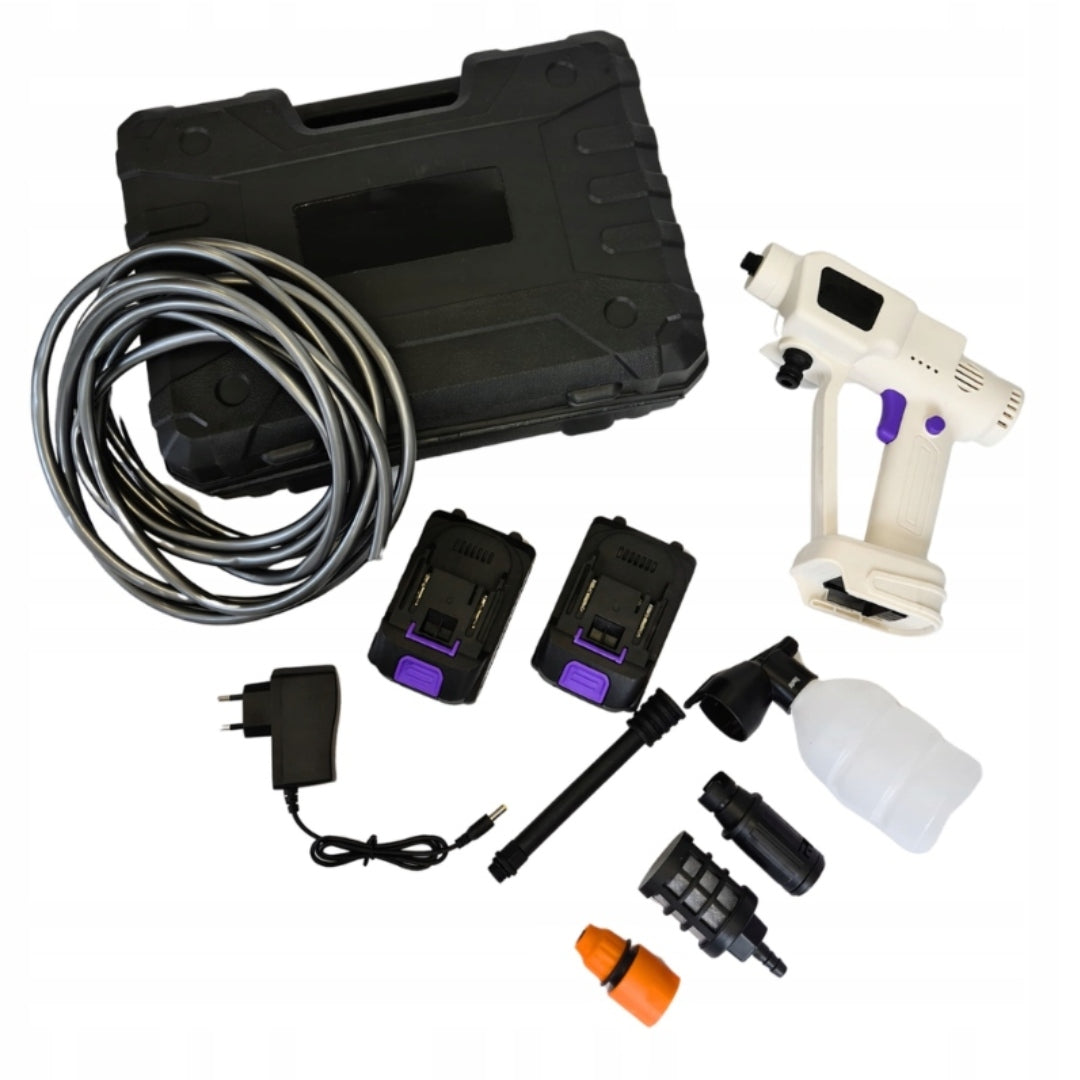 Pressure Washer Cordless 70 BAR 2x Aku 21V Set Suitcase 5 meters Manufacturer code KPW21