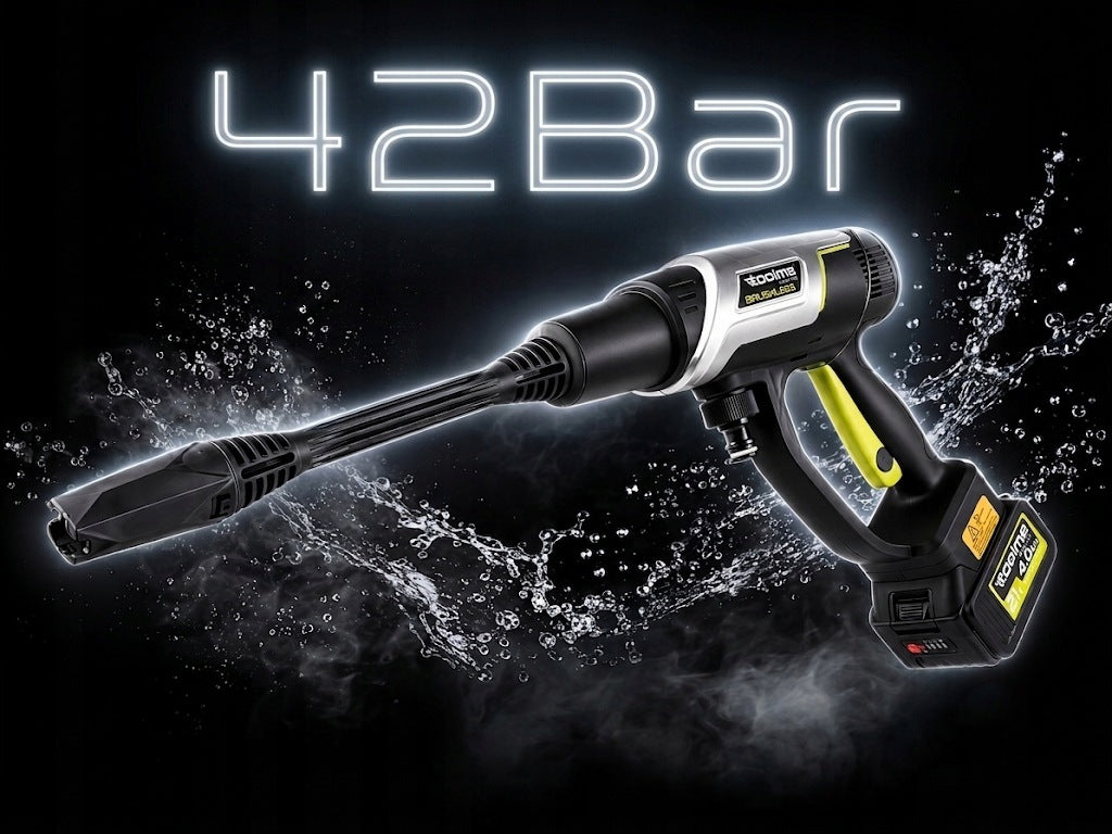 Pressure Washer Cordless Electric ALUMINUM Pump toolme TM280 Packaging status original