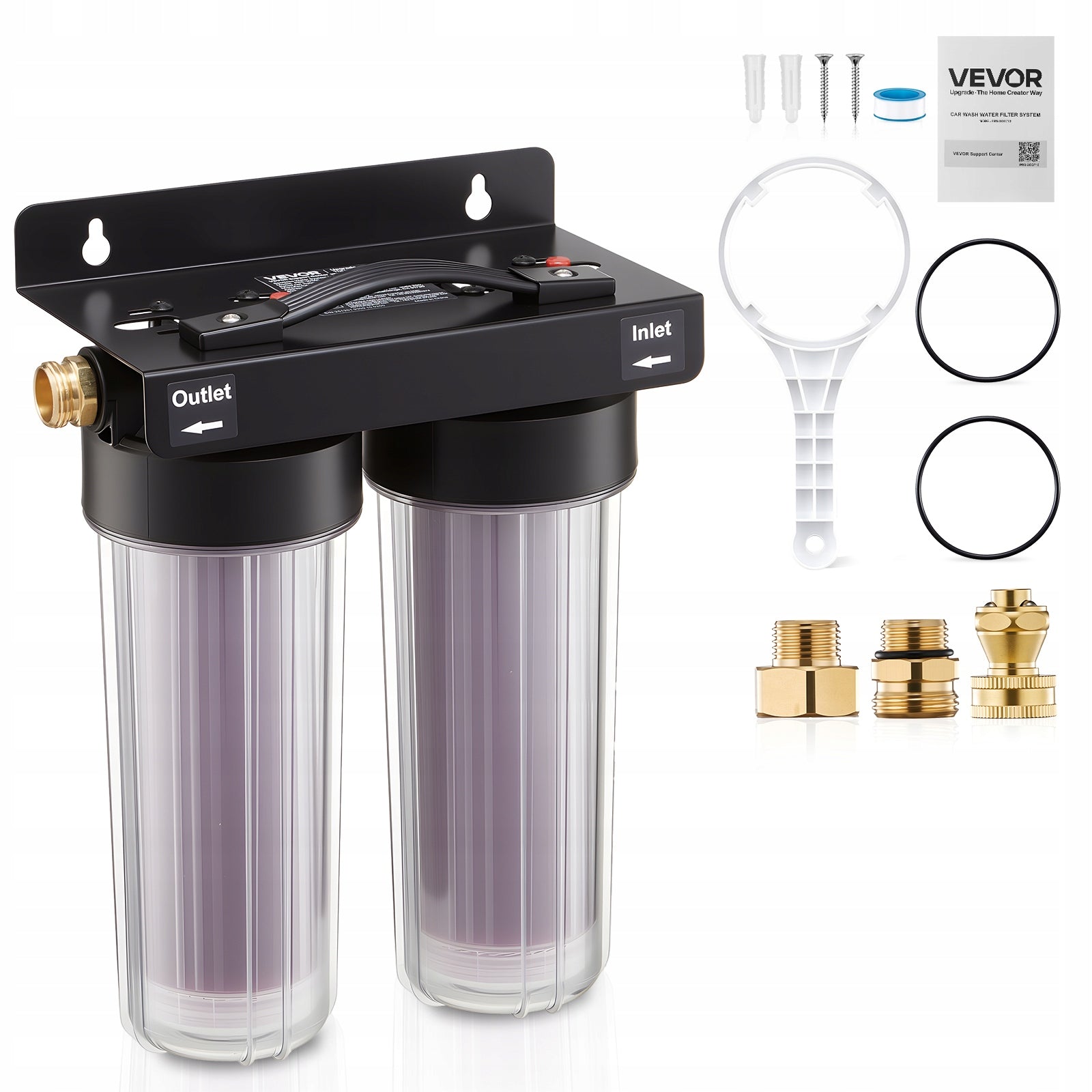 Pressure Washer Deionized Water System 189L With Two 0,5L Resin DI