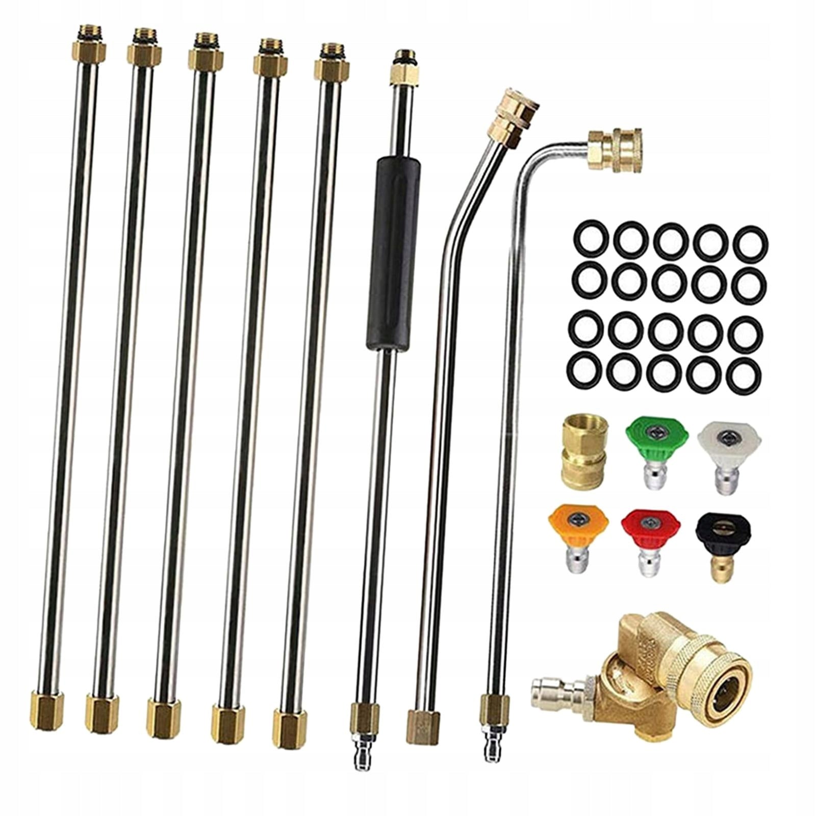 Pressure Washer Extension Rod Professional 20 Pieces O Ring Sturdy High