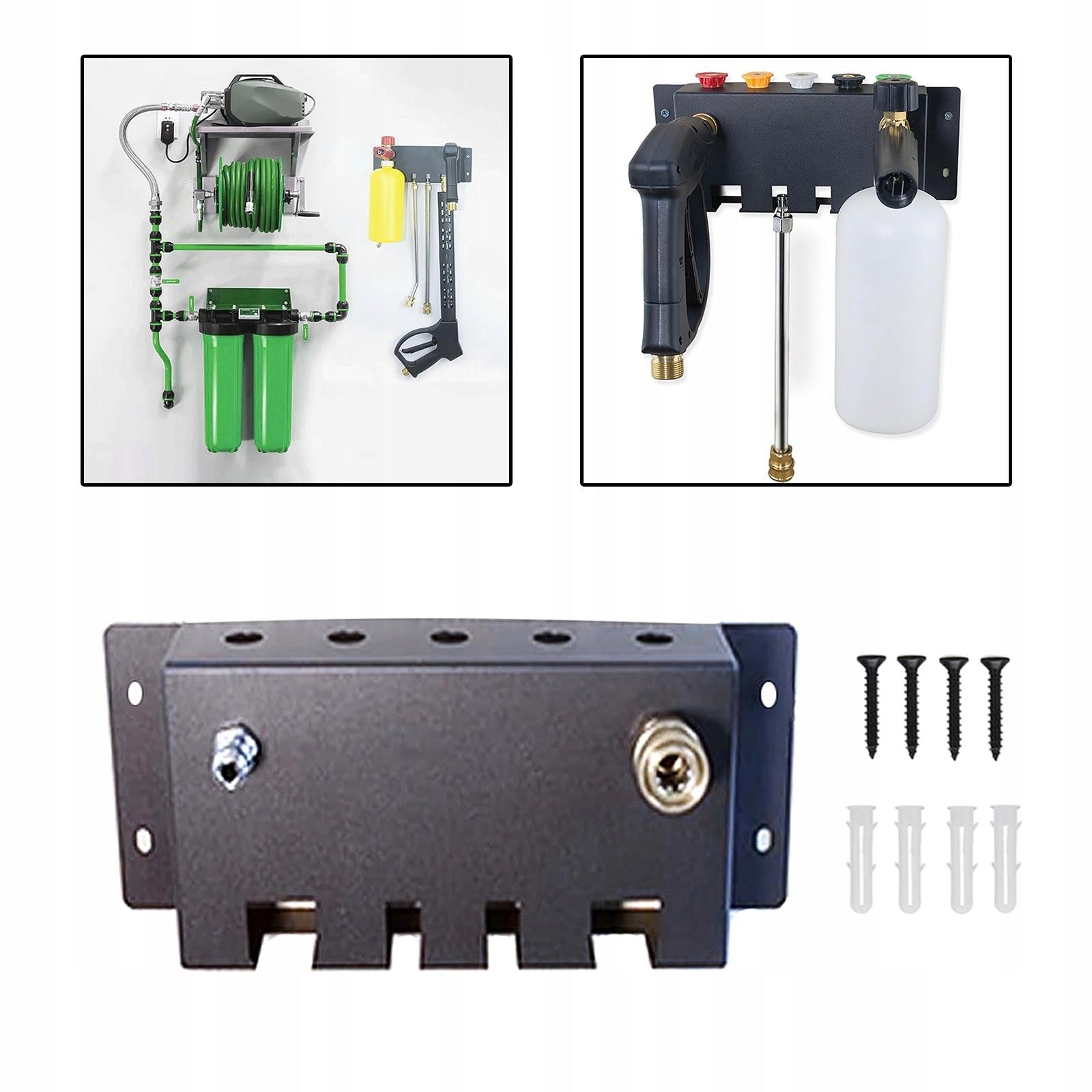 Pressure Washer Holder Pressure Washer Accessories Metal Storage Rack for Packaging status original