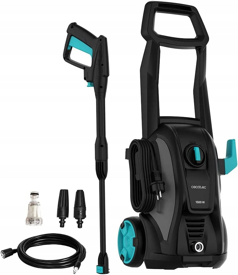 Pressure Washer Hydroboost 1500 Easy Move Cecotec 1500W 120Bar Black