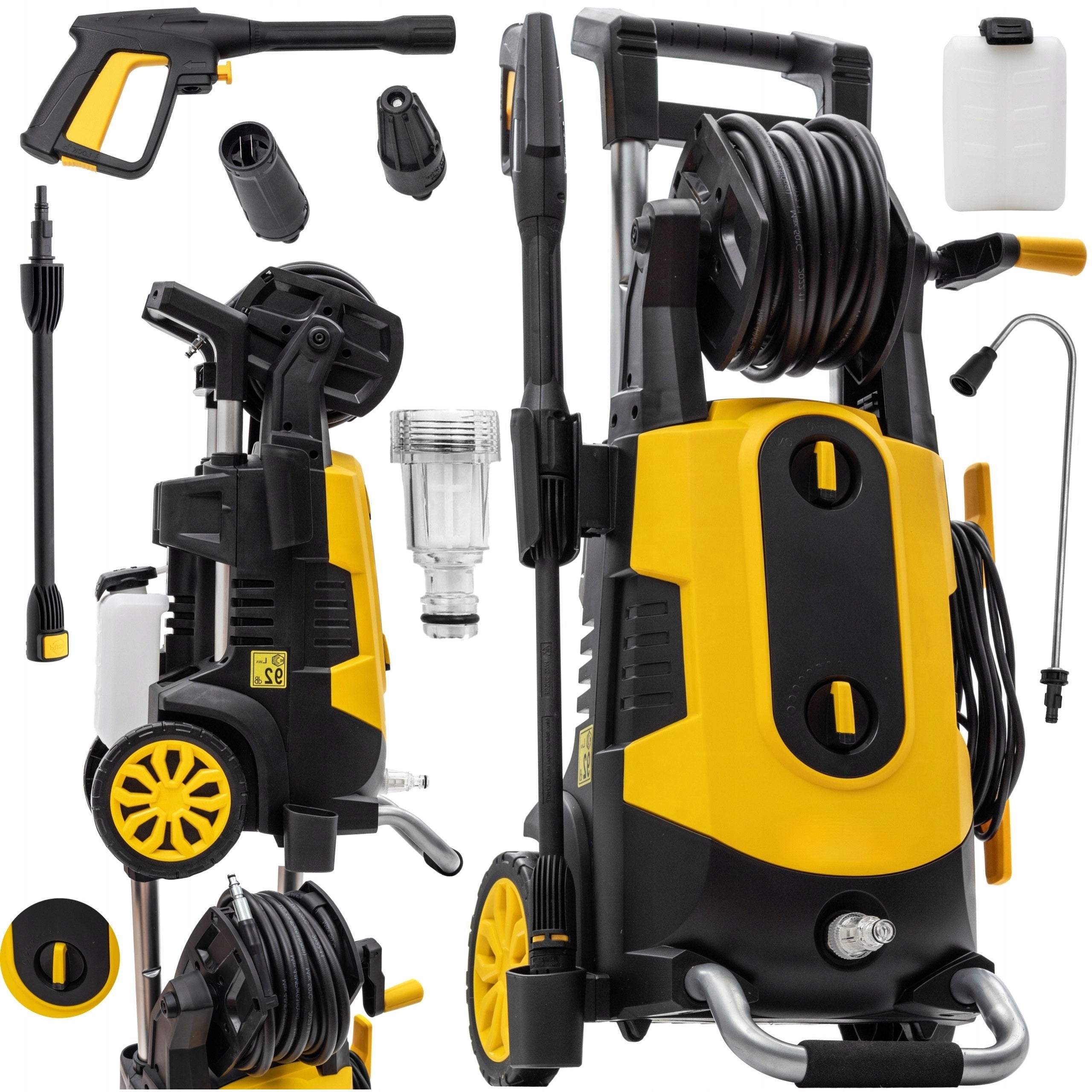 Pressure Washer Induction Brass Pump Strong 2800W 230V 280 Bar