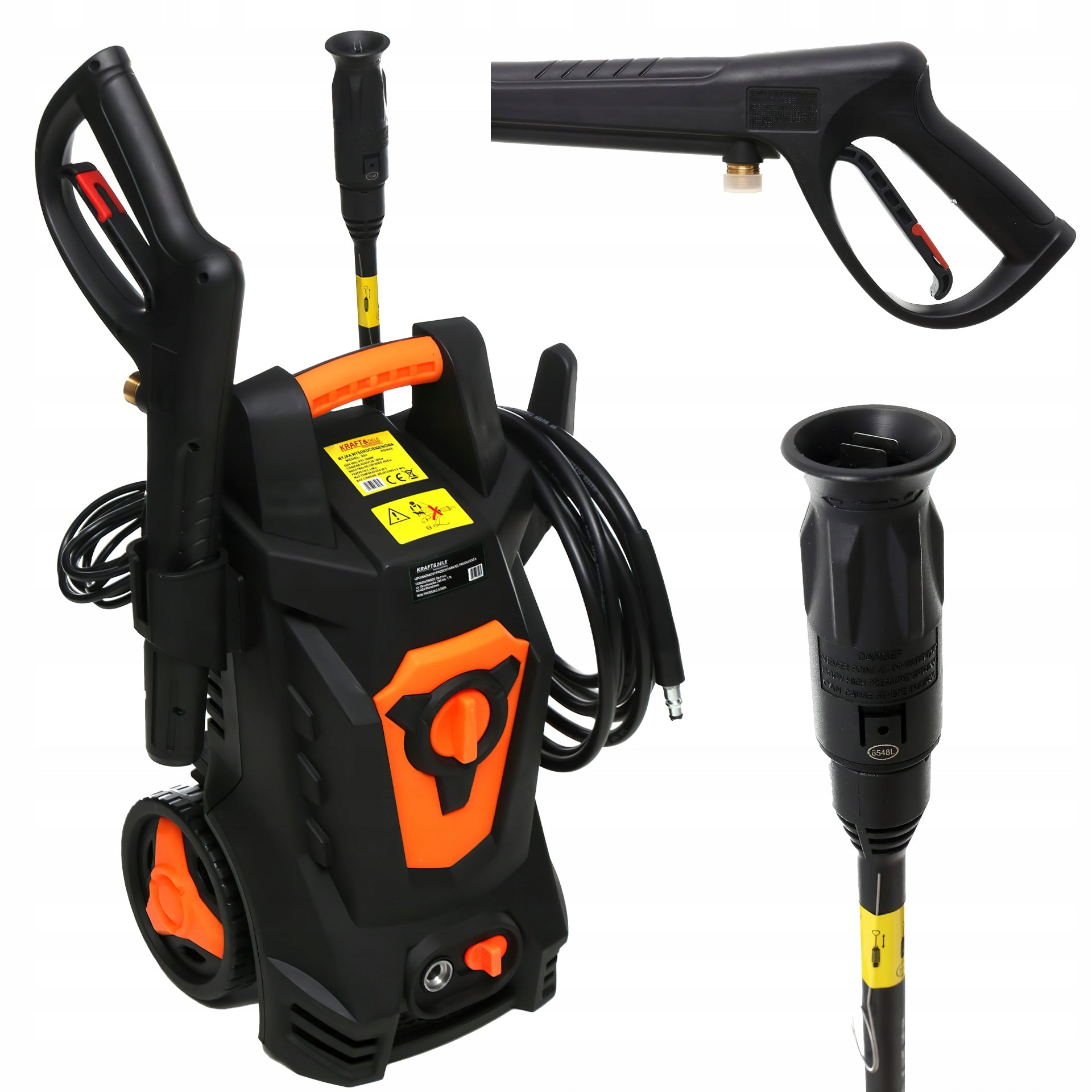 Pressure Washer Kraft&Dele 200 Bar 2000W