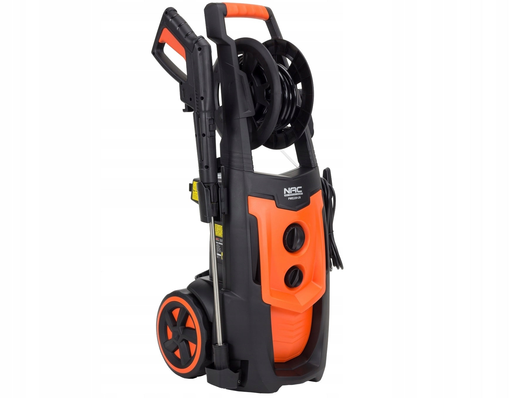 Pressure Washer NAC 150 bar 2200W 450 l/h +2x LANCA Brush Hose Drum