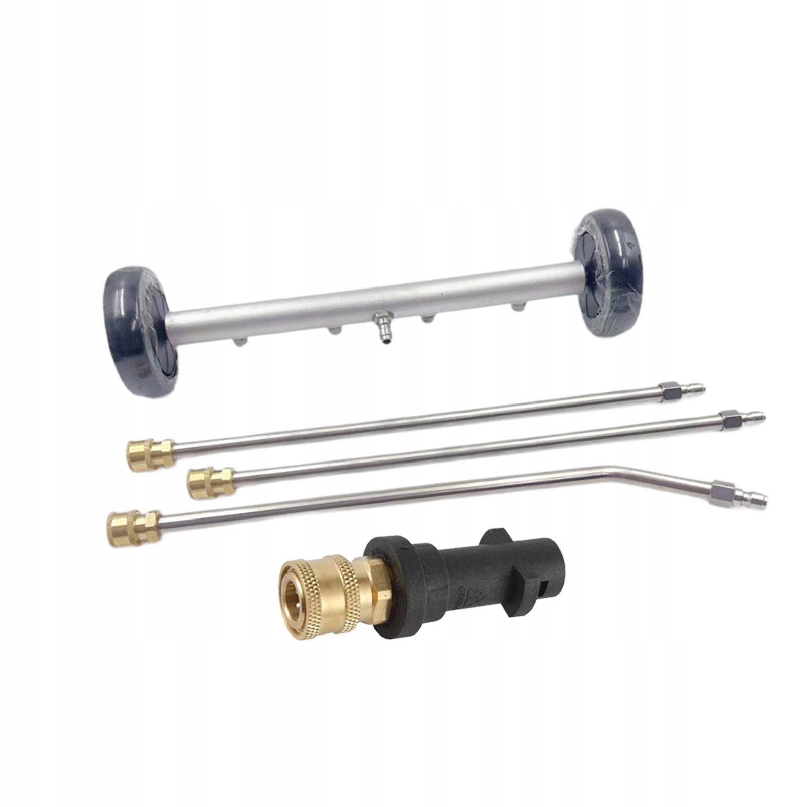 Pressure Washer Undercarriage Cleaner Heavy Duty Sprayer 1/4 Quick Black Packaging status original