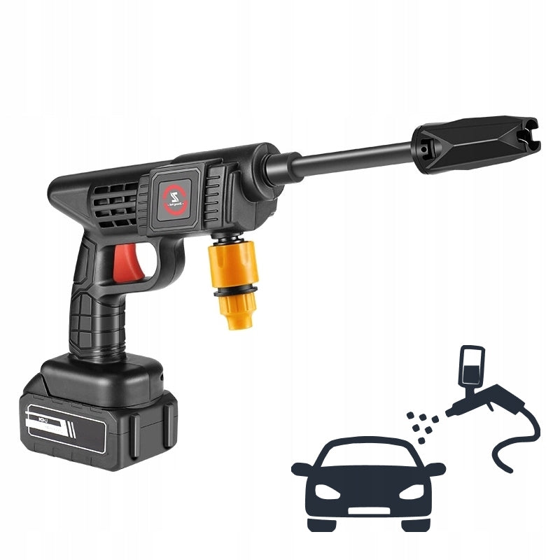 Pressure Washer Wireless Handheld 21V 30BAR Foamer 2 Batteries Pump type brass