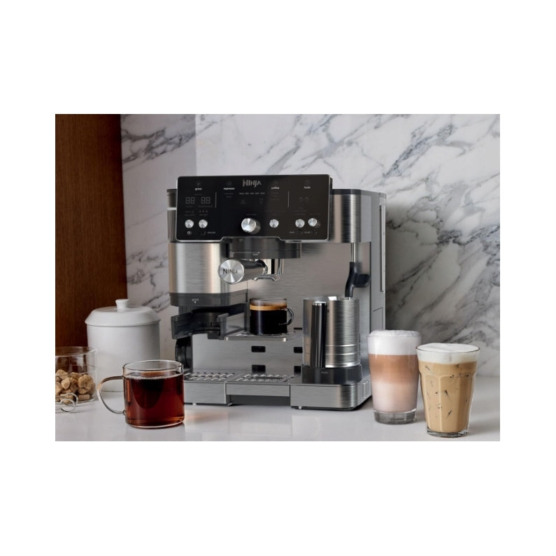 Pressure and overflow machine Ninja Luxe Café Essential 1650 W silver Manufacturer code ES501EU