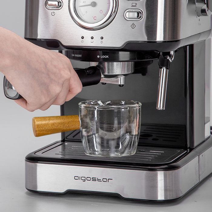 Pressure coffee machine 1100W 15bar Packaging status original