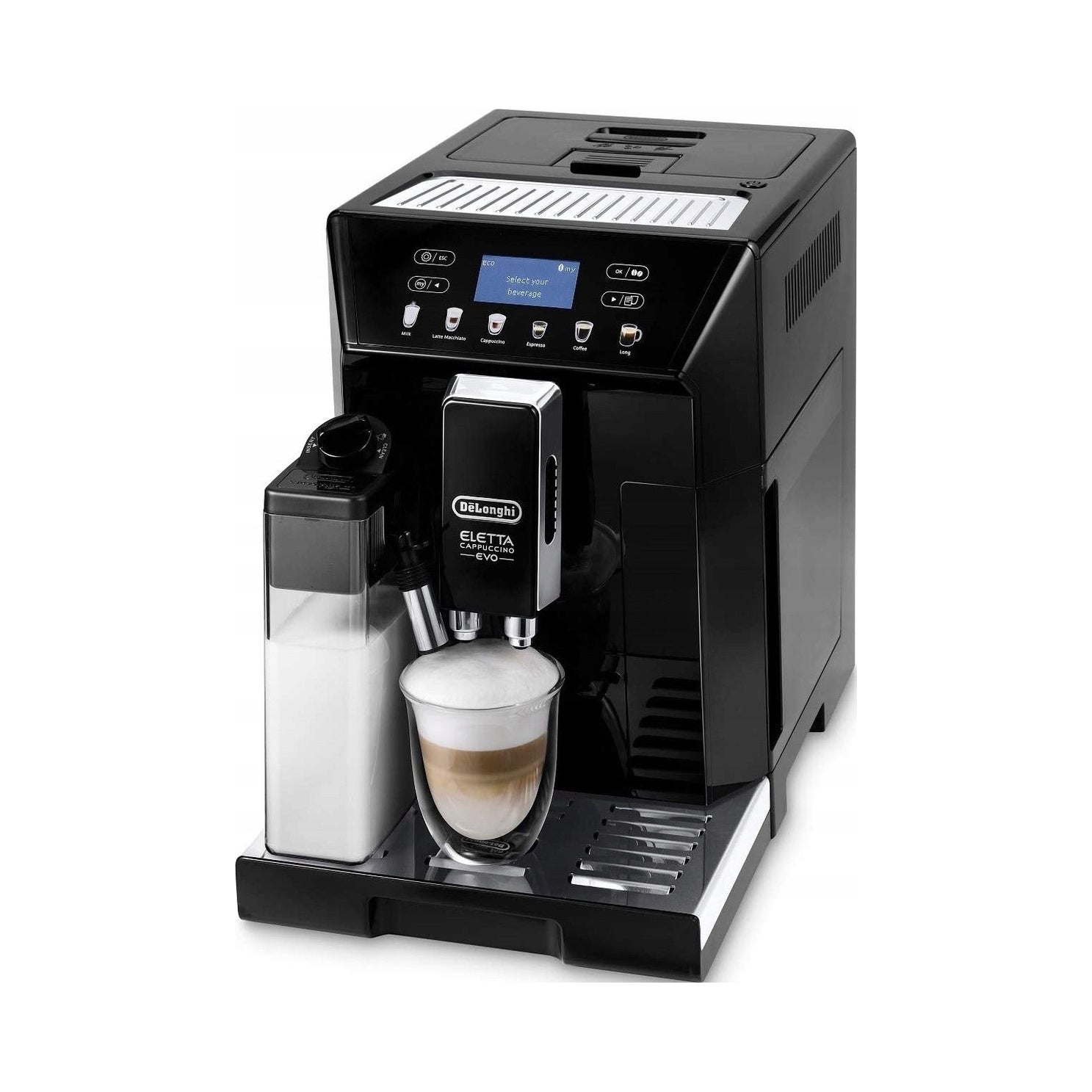 Pressure coffee maker De'Longhi Eletta Evo ECAM 46.860.B 1450W black
