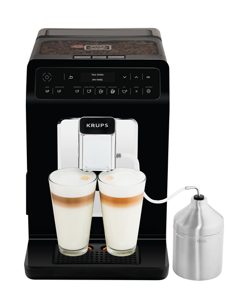 Pressure coffee maker KRUPS Evidence EA8918 automatic with grinder