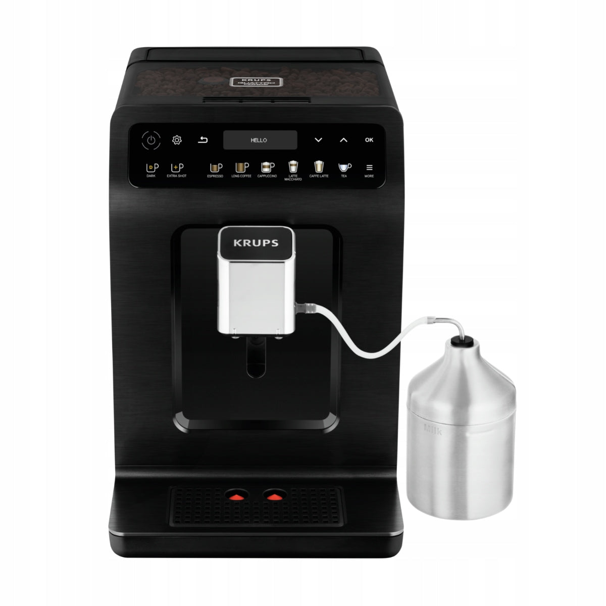 Pressure coffee maker KRUPS Evidence EA8948 automatic with grinder Manufacturer code EA894810