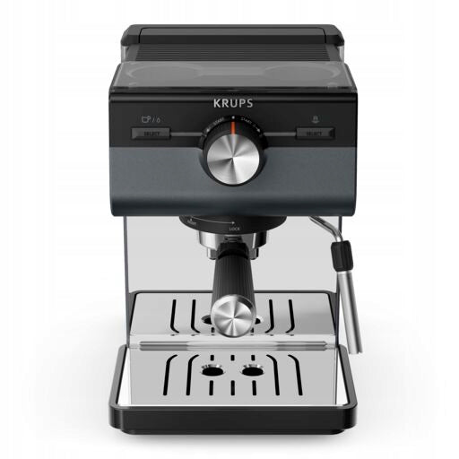 Pressure coffee maker KRUPS XP384G 15 bar black Manufacturer code XP384G10