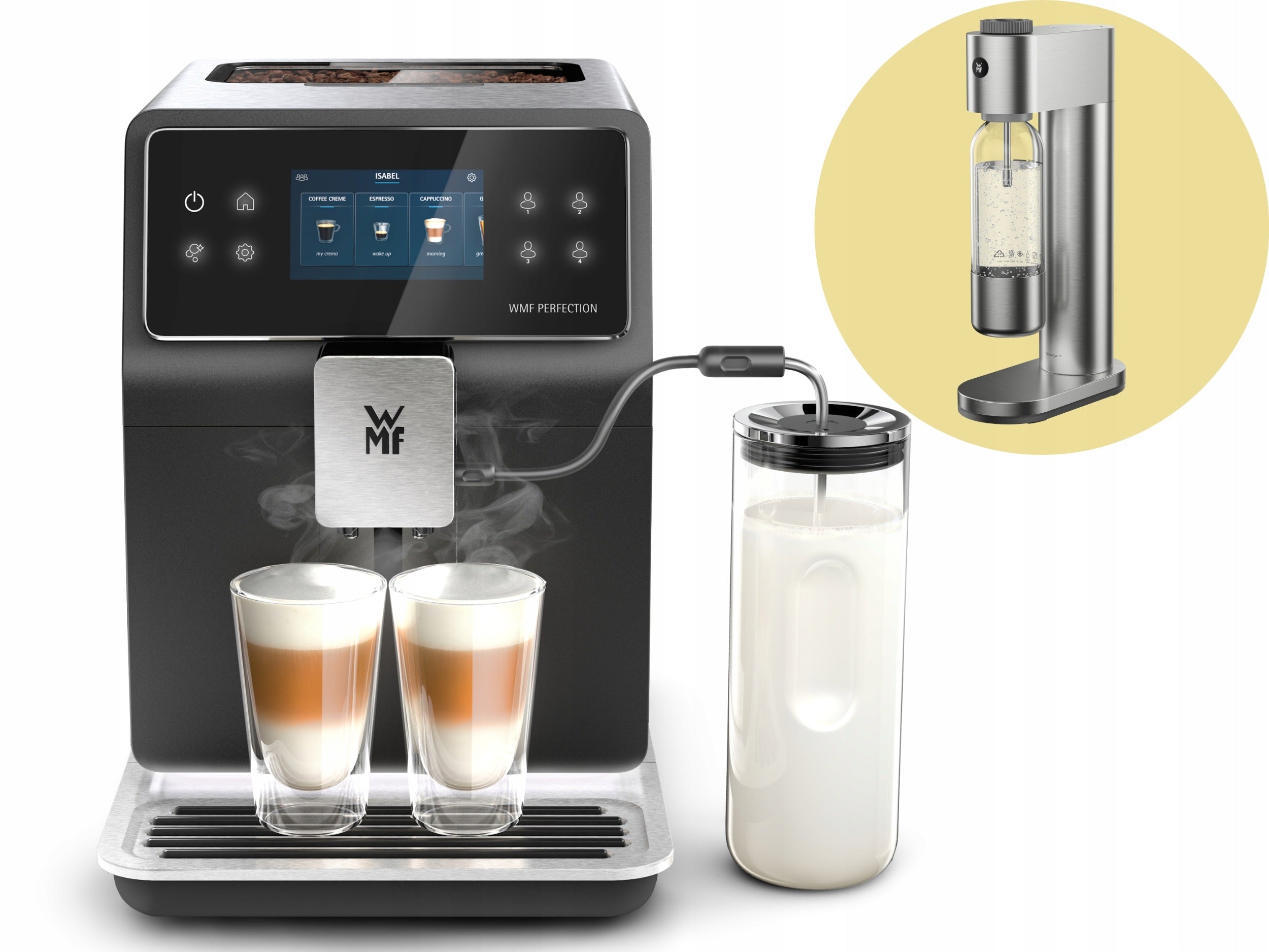 Pressure coffee maker WMF Perfection 880L automatic with grinder