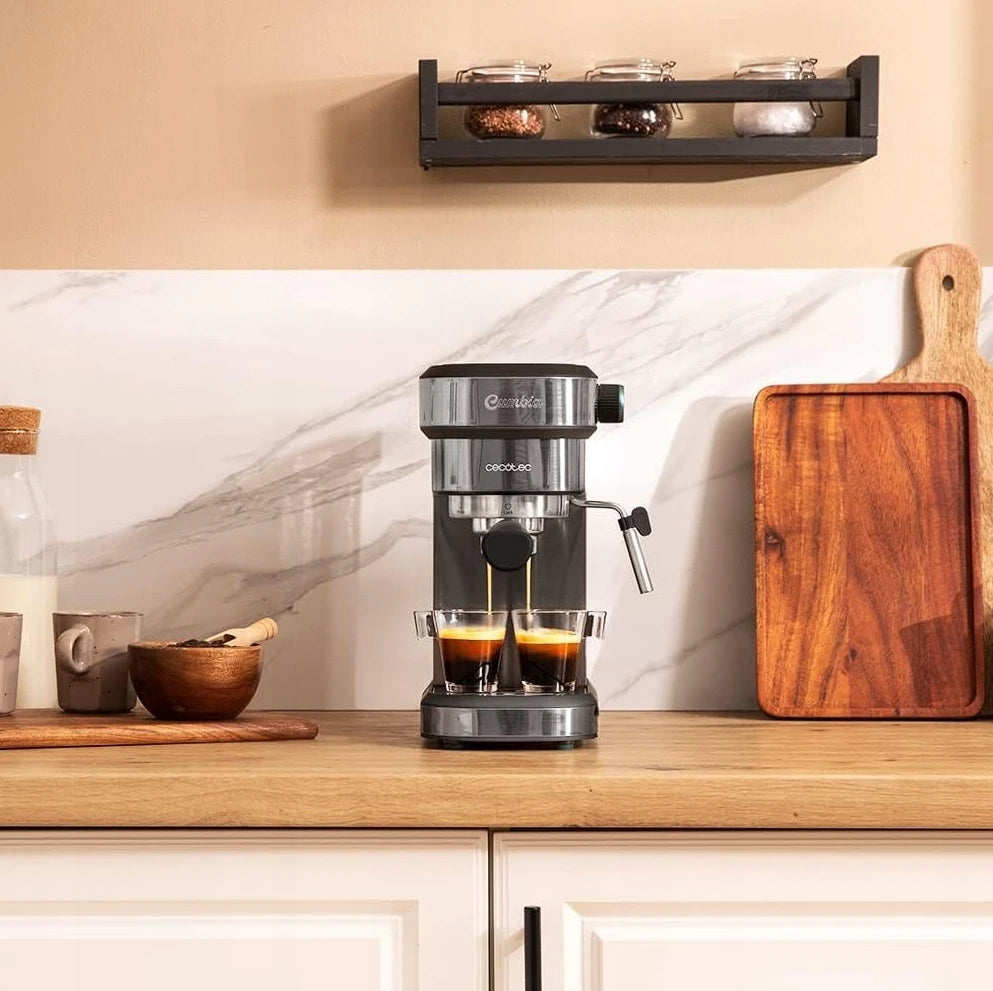 Pressure flask Cecotec Cafelizzia 890 Dark 1350W 20bar Black Brand Cecotec