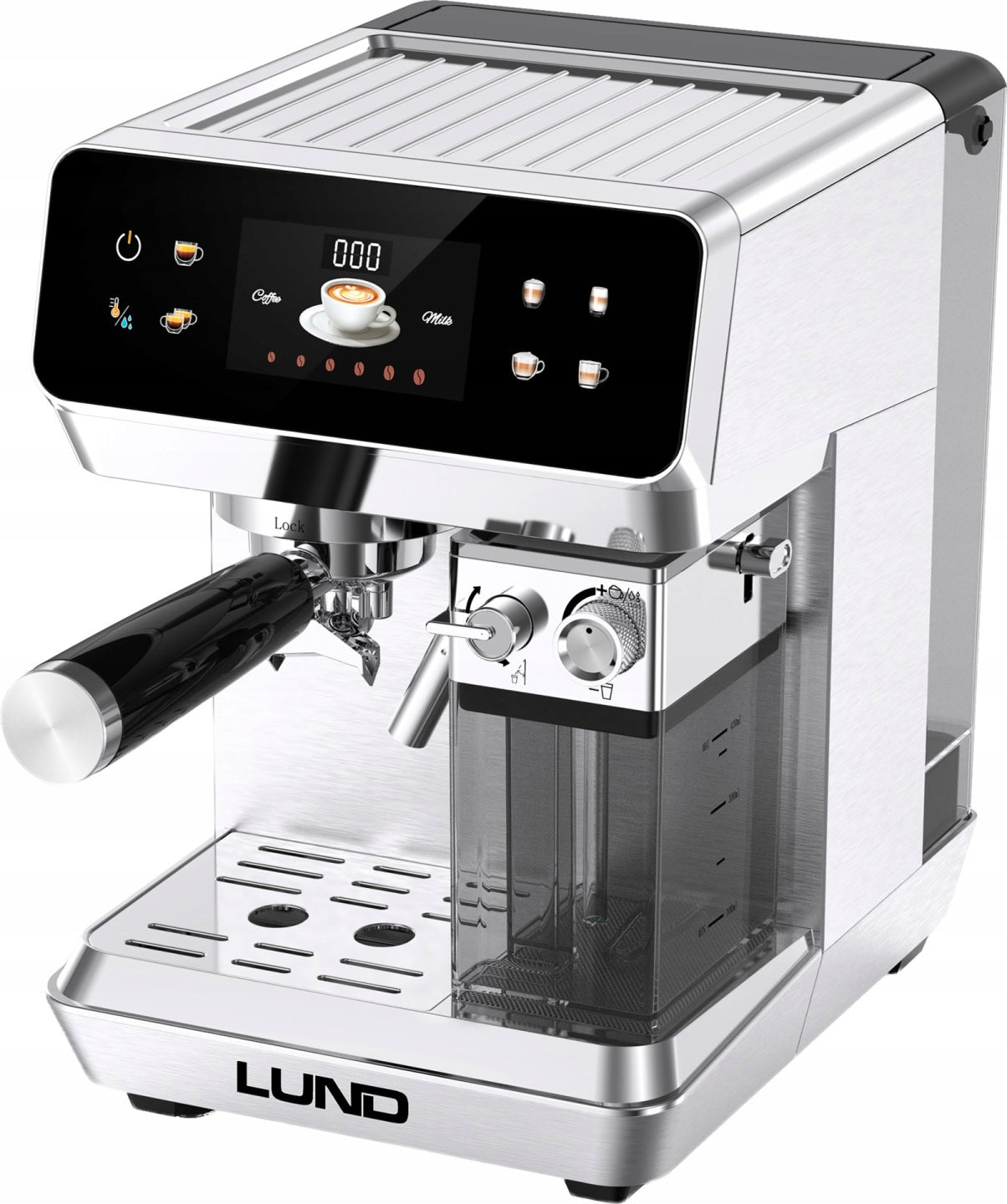 Pressure flask and sachet maker ESE 20BAR 8 programs LUND 68503 Packaging status original