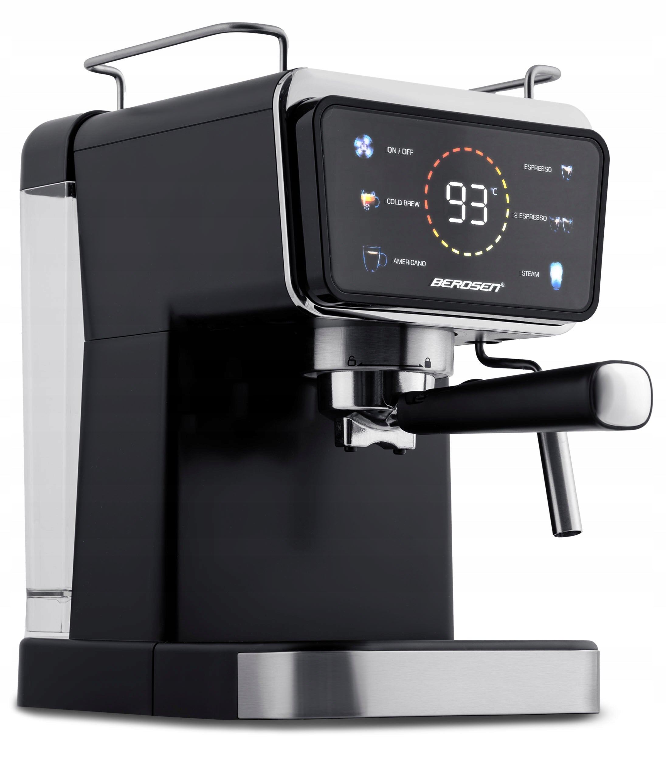 Pressure flask coffee maker with frother 20bar 1350W Berdsen EAN (GTIN) 5903890626792