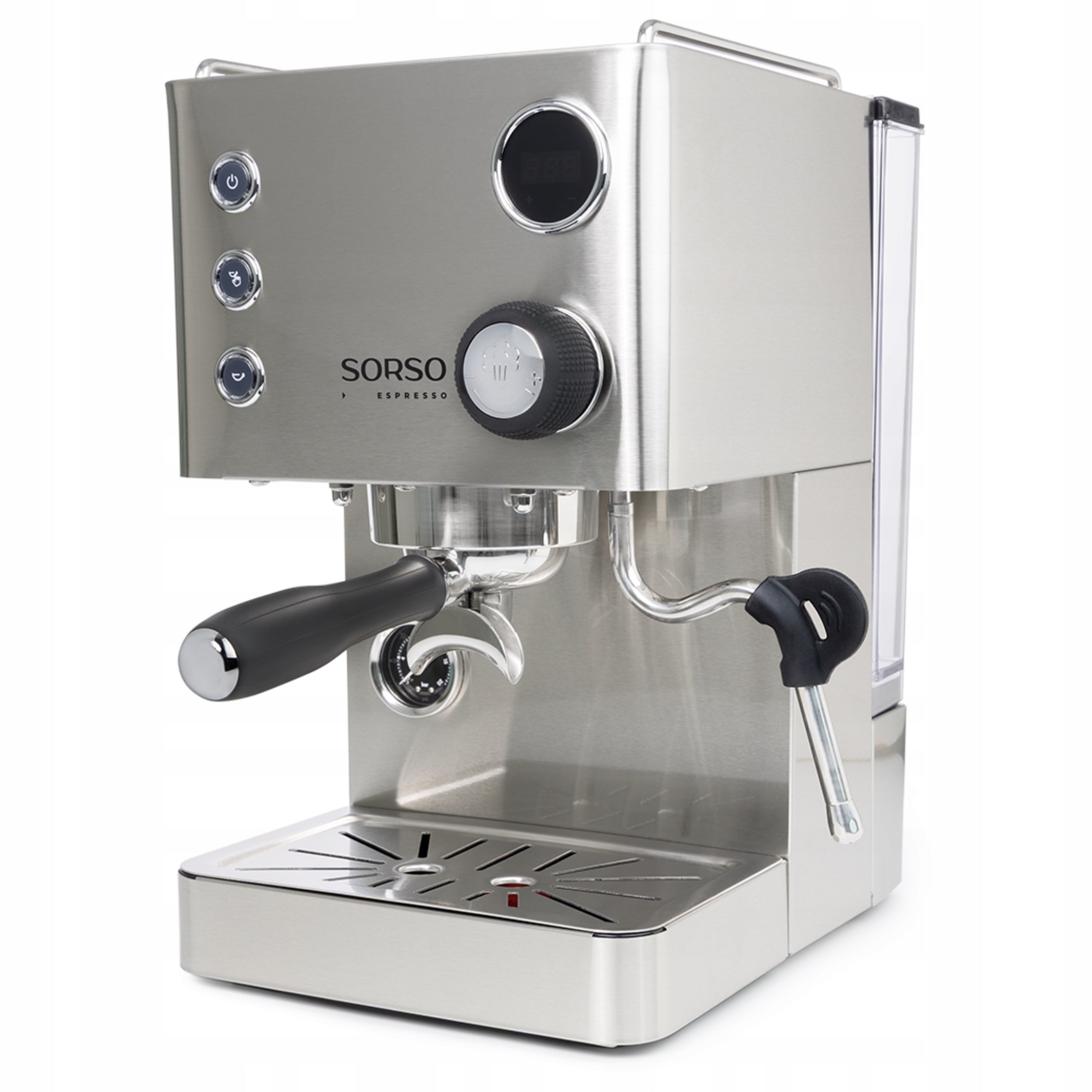 Pressure flask espresso machine SORSO Espresso 1850 W 15 bar - stainless steel EAN (GTIN) 4779060250965