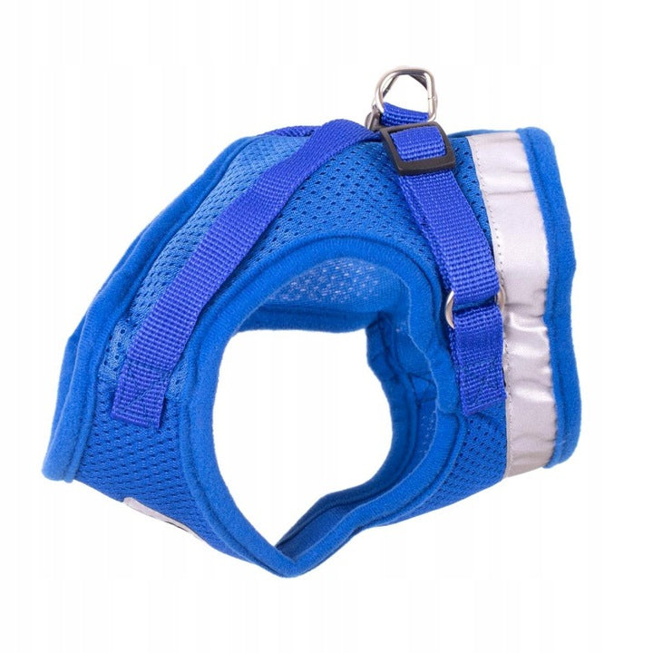 Pressure-free dog-cat harness with leash REFLECTIVE