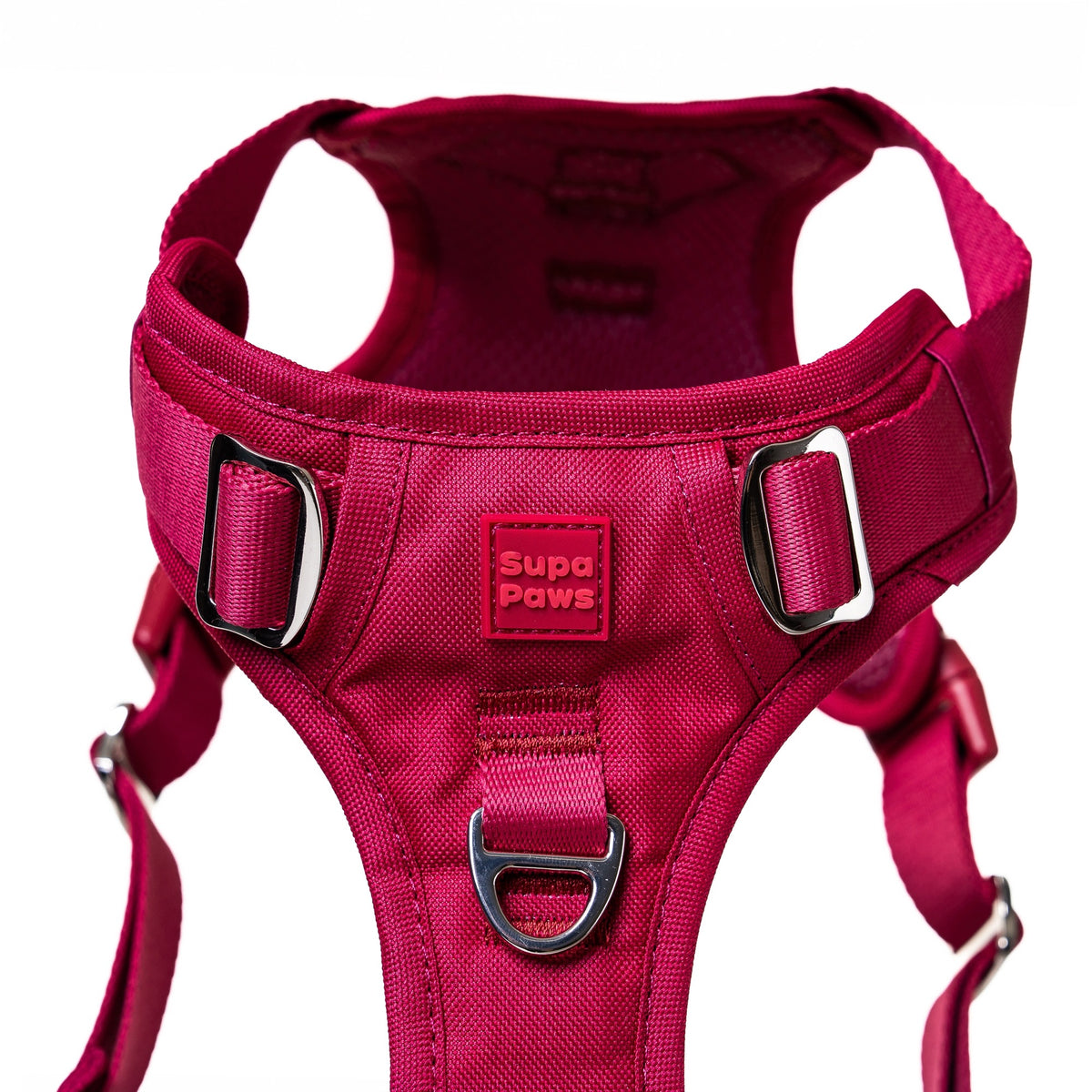 Pressure-free dog harness SUPA PAWS adjustable comfortable M pink Packaging status original