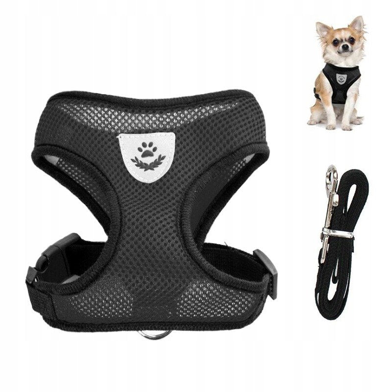 Pressure-free dog harness with leash REFLECTIVE Manufacturer code 5903839026096